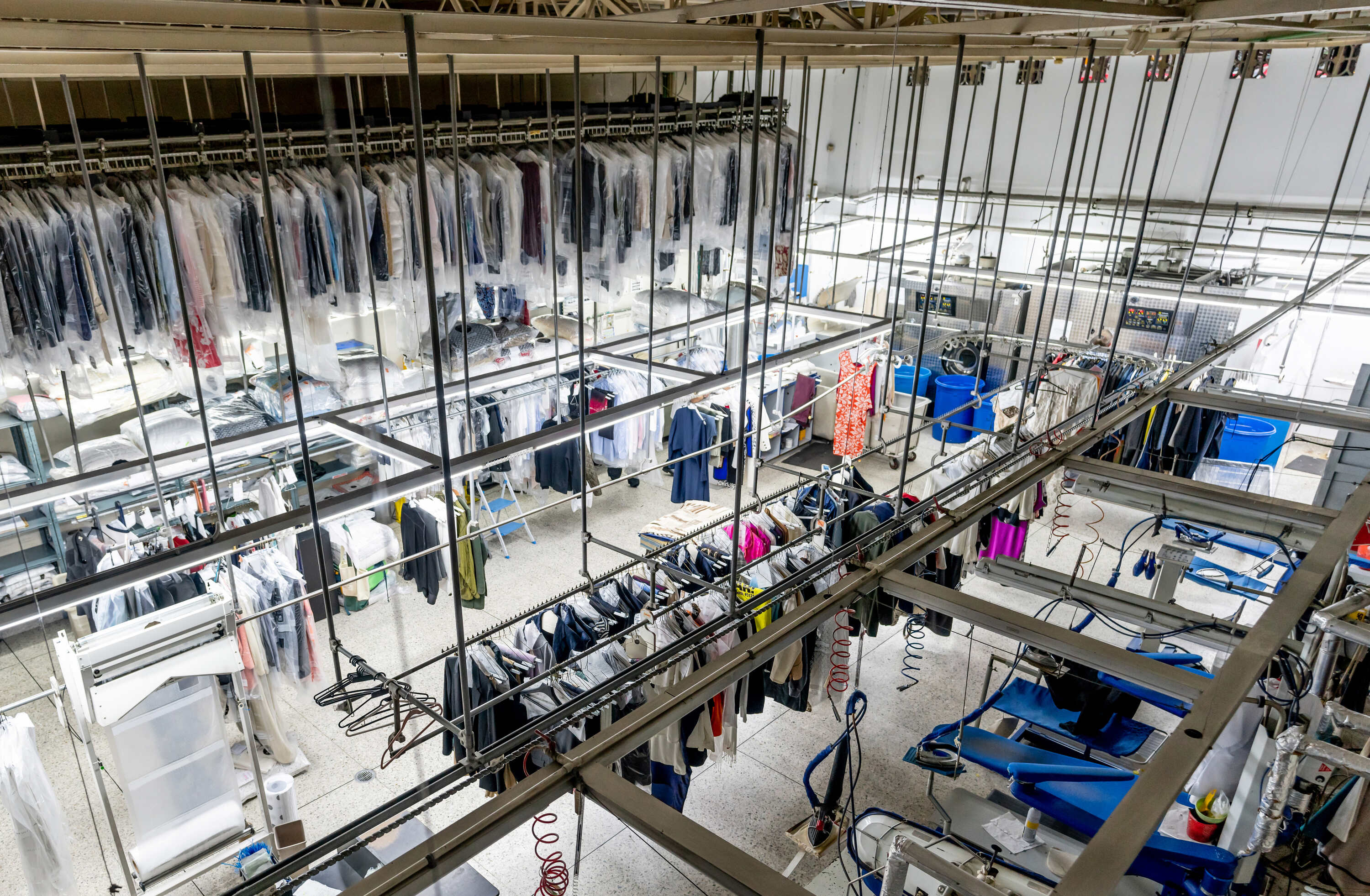 Industrial laundries and textile management